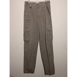 Cabela's Khaki Cargo Trail Hiker Pants Size 31 Outdoor Utility Gorpcore